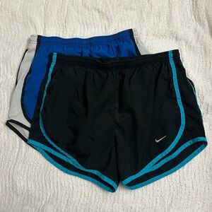 Nike Running Shorts Bundle Size Small Black Blue Grey Athletic Workout